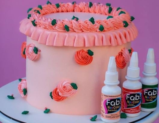Colorante en gel Neocolor Fab Liposoluble para chocolate 25g - Salmón