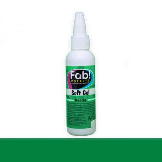 Colorante Fab Soft Gel 25g - Verde