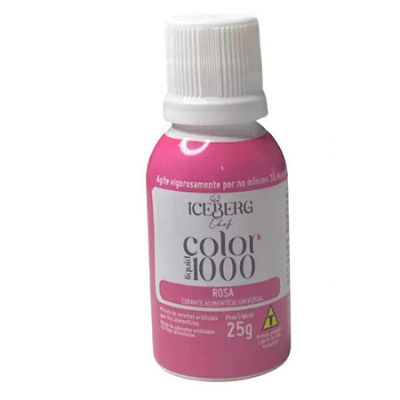 Colorante Liquid 1000 25g - Rosa