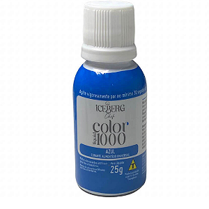 Colorante Liquid 1000 25g - Azul