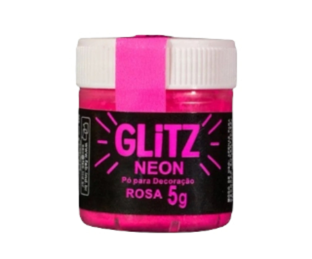 Polvo Fab Glitz 5g - Rosa Neón