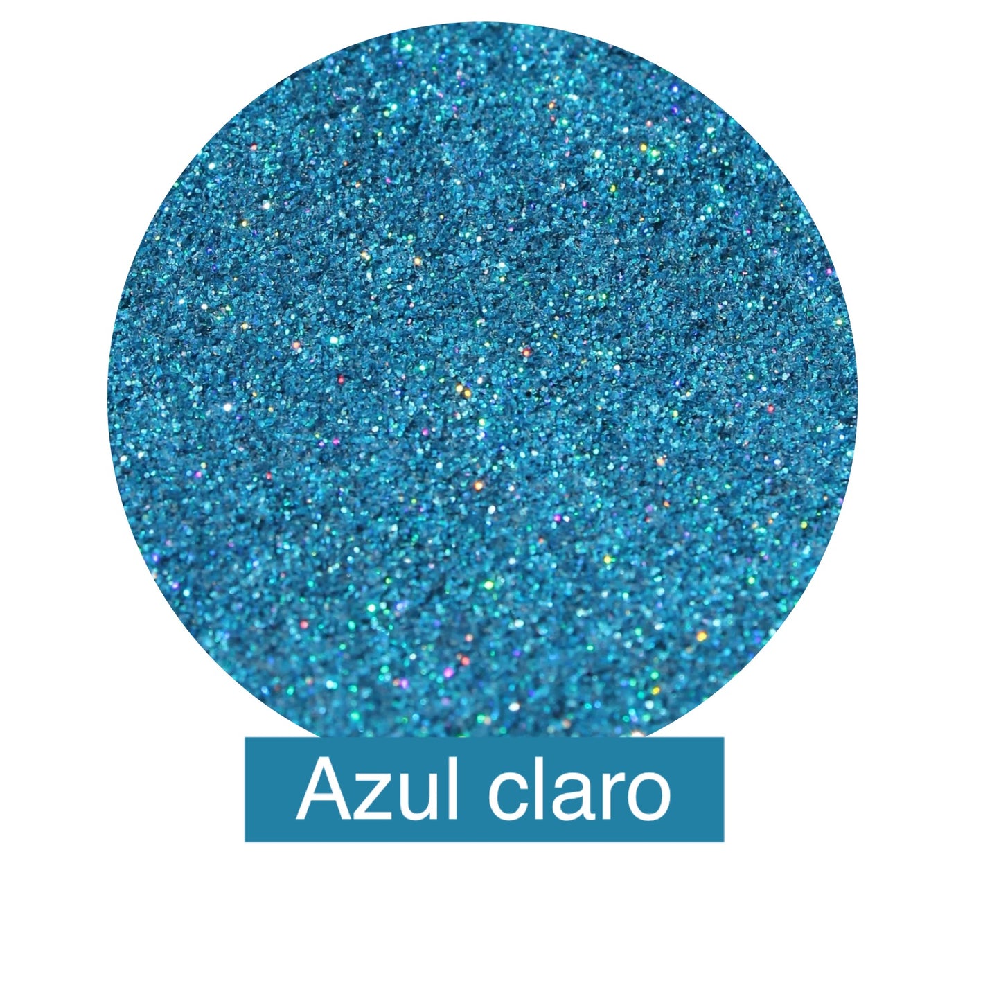 Glitter Brillantina Azul Claro  8g