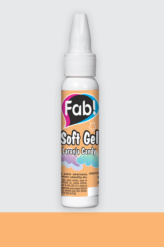 Colorante Fab Soft Gel 25g - Naranja Candy