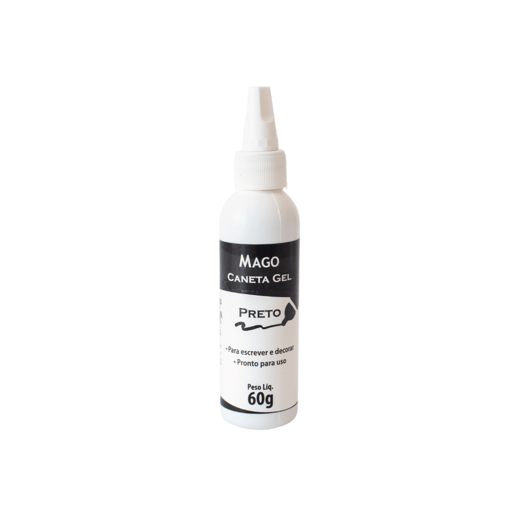 Marcador Comestible en Gel 60g - Negro