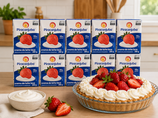 Pack x 10 Crema de Leche 15% 200g Piracanjuba