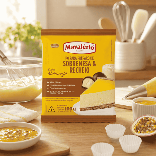 Polvo para Postres y Rellenos 100g - Maracuyá