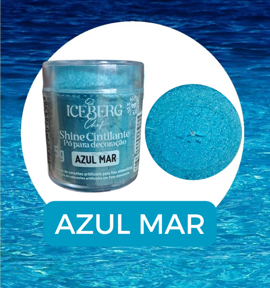 Polvo matizador Iceberg Chef Shine 5g - Azul Mar