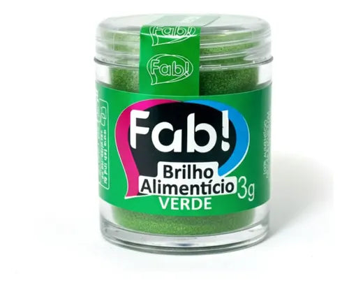Polvo de Brillantina Fab 3g - Verde