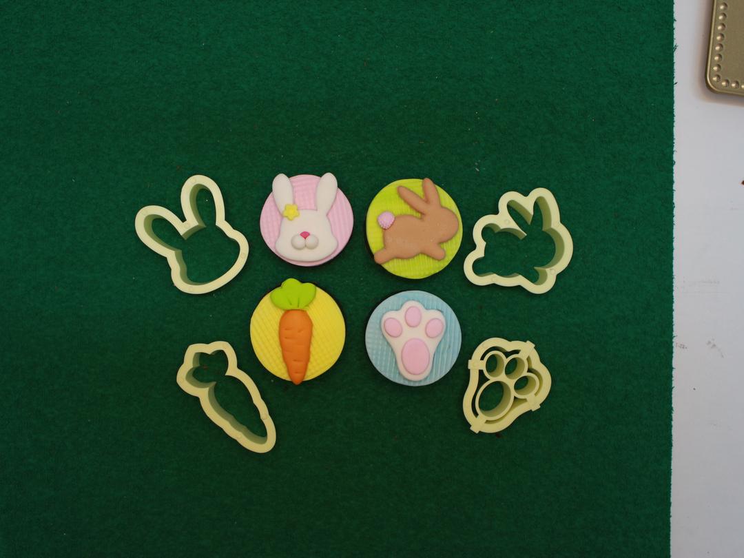 Kit cortantes Pascuas 4 piezas