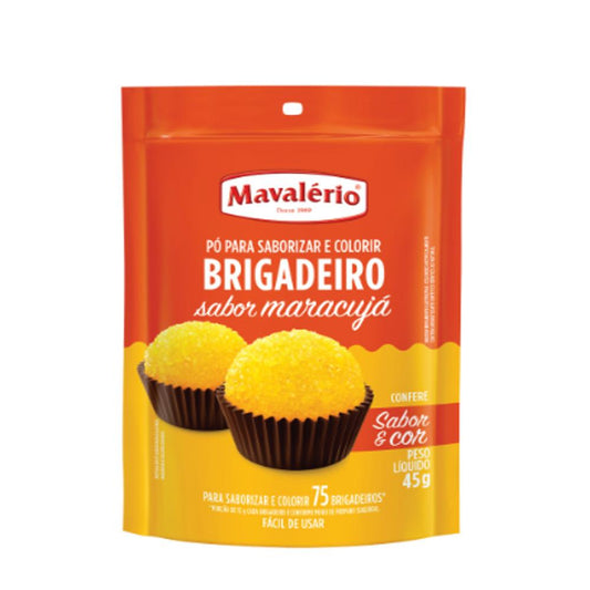 Polvo Saborizante y Colorante para Brigadeiro 45g - Maracuyá