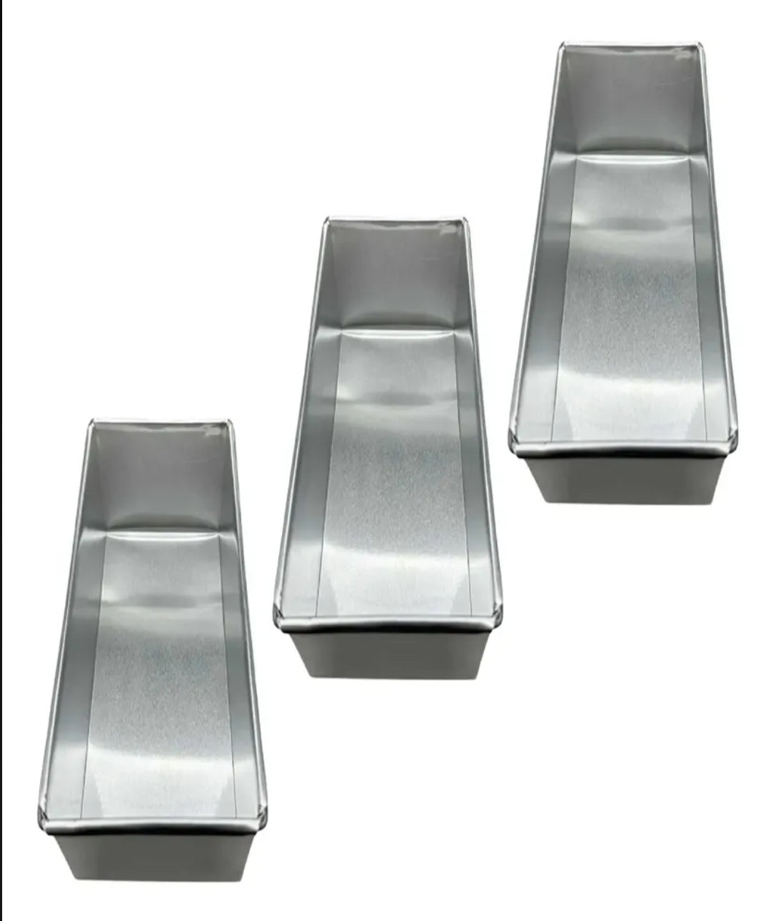 Molde Rectangular de Aluminio 30x10x10cm