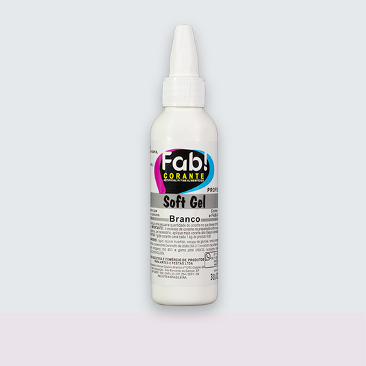 Colorante Fab Soft Gel 25g - Blanco