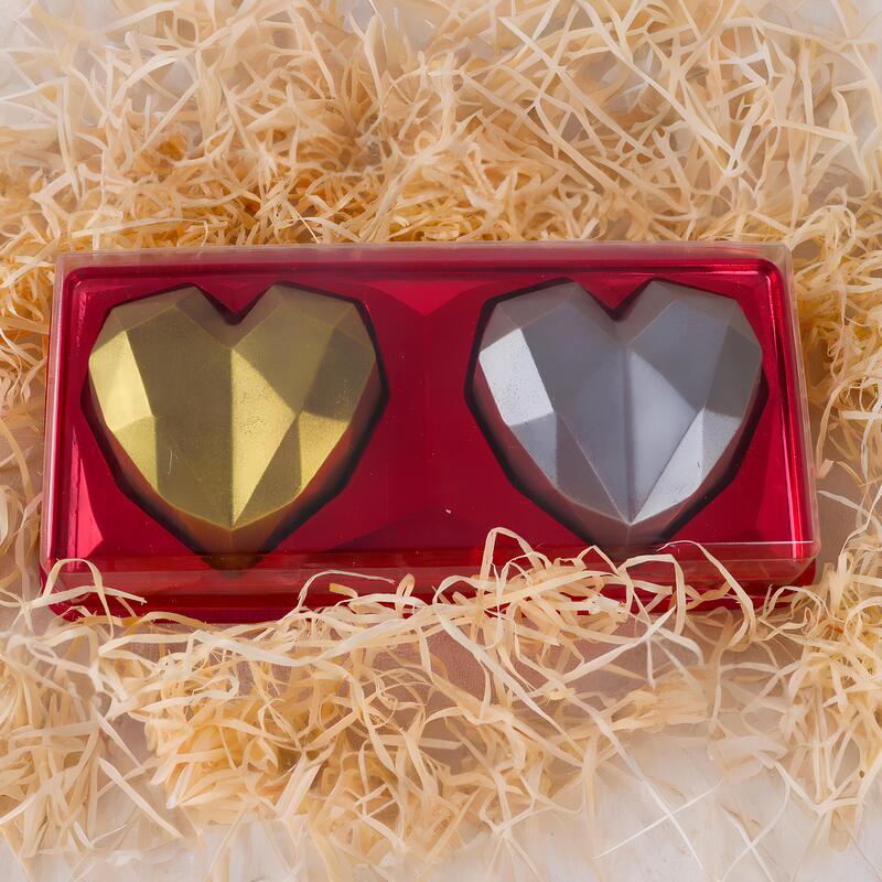 Caja para Corazón 200g - Rojo