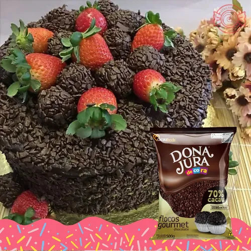 Flocos Piedra Gourmet 70% Cacao 500g