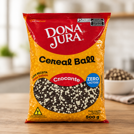 Cereales Crocantes Mini - 500g Negro y Blanco