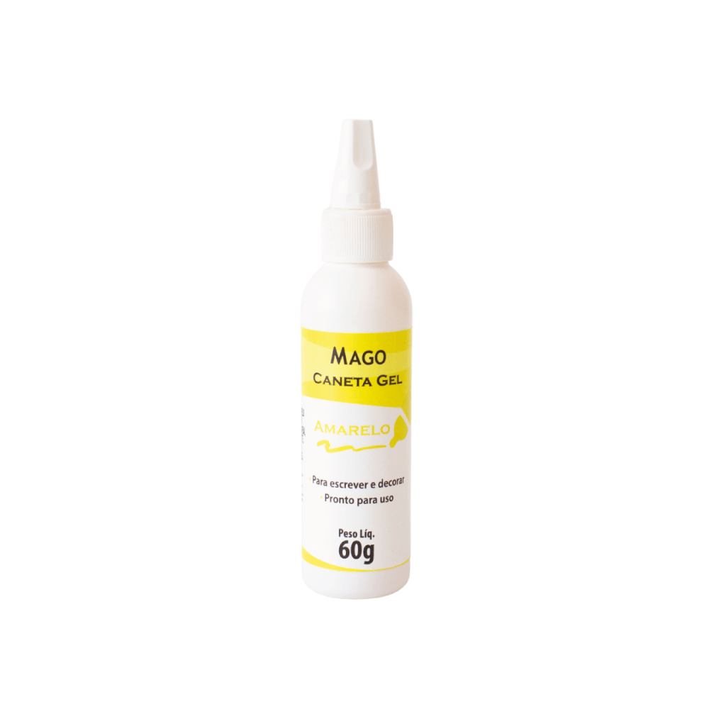 Marcador Comestible en Gel 60g - Amarillo