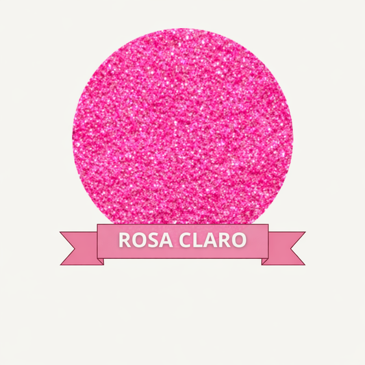 Glitter Brillantina 8g - Rosa Claro