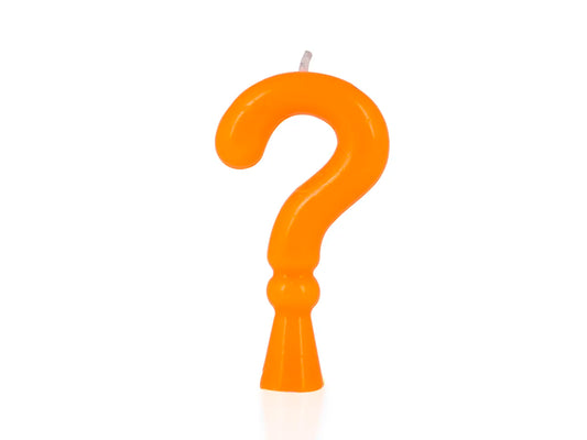 Vela Naranja Neón - Signo ?