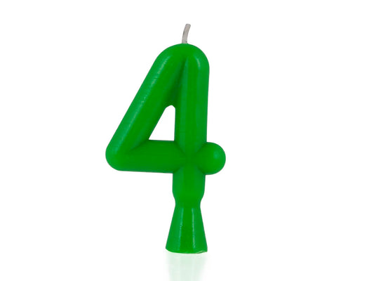 Vela Verde Neón - N° 4