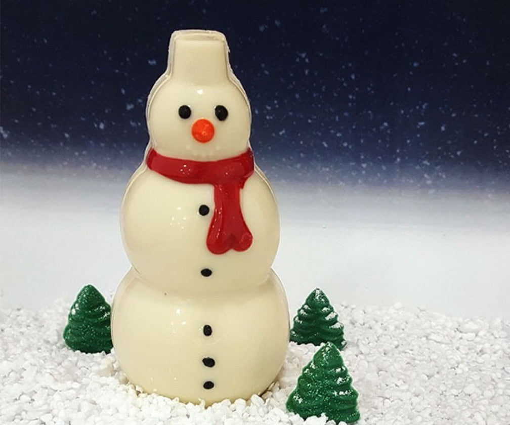 Muñeco de nieve Navidad 3D