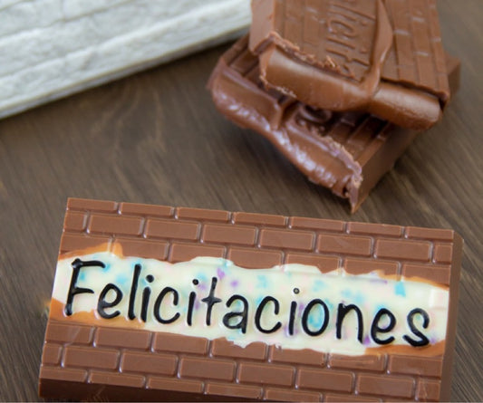 Placa Acetato 3D - Tableta Felicitaciones