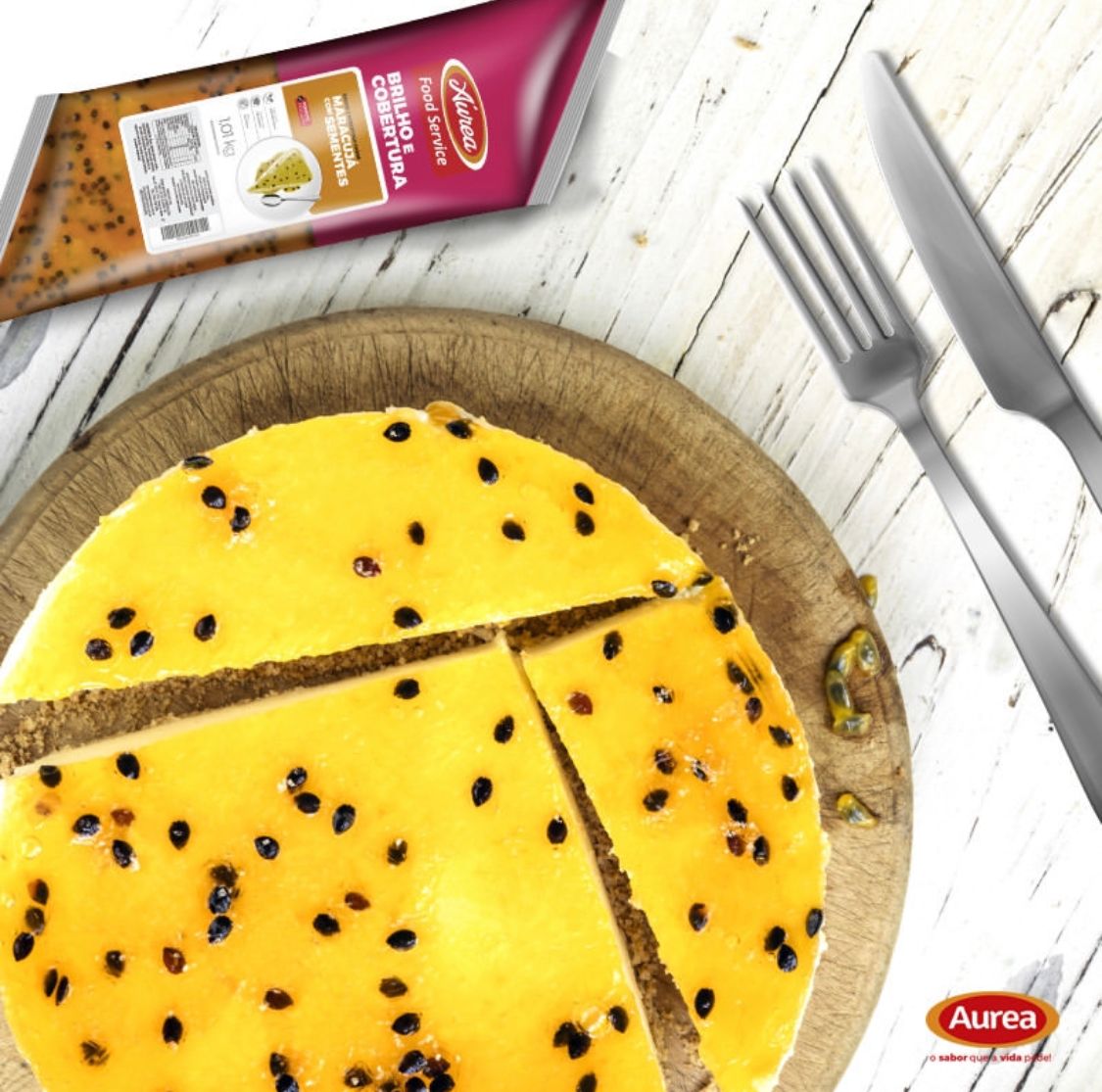 Brillo y cobertura 1 Kg - Maracuyá con semillas