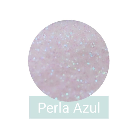 Glitter Brillantina Perla Azul 8g